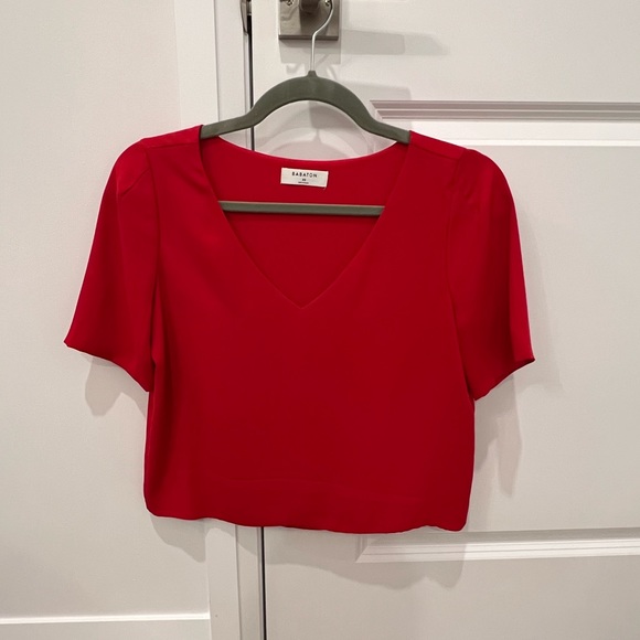 Babaton cropped blouse - Picture 1 of 2